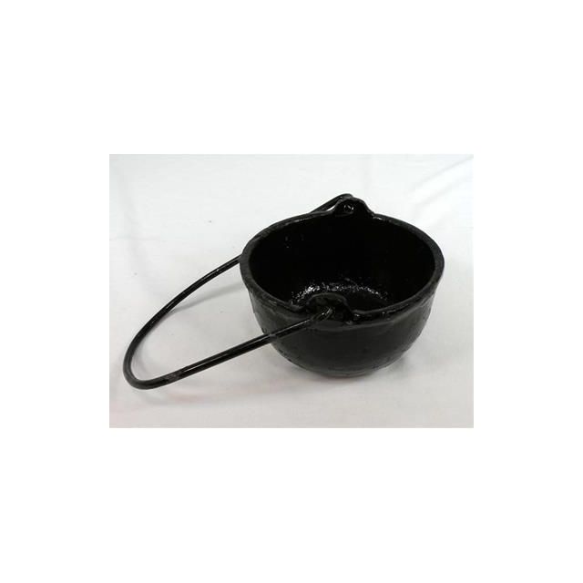 6" Diameter 20 Pound Cast Iron Lead Casting Pot
