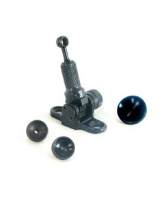 Marbles tang sight f/Winchester 9422 .22 Magnum. This sight base has a 1.125 hole spacing which will fit Marlin model 36A. A longer sight post may have to be installed for the 36A.