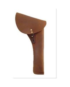 Cavalry Style Flap Holster, Brown Leather Holster
