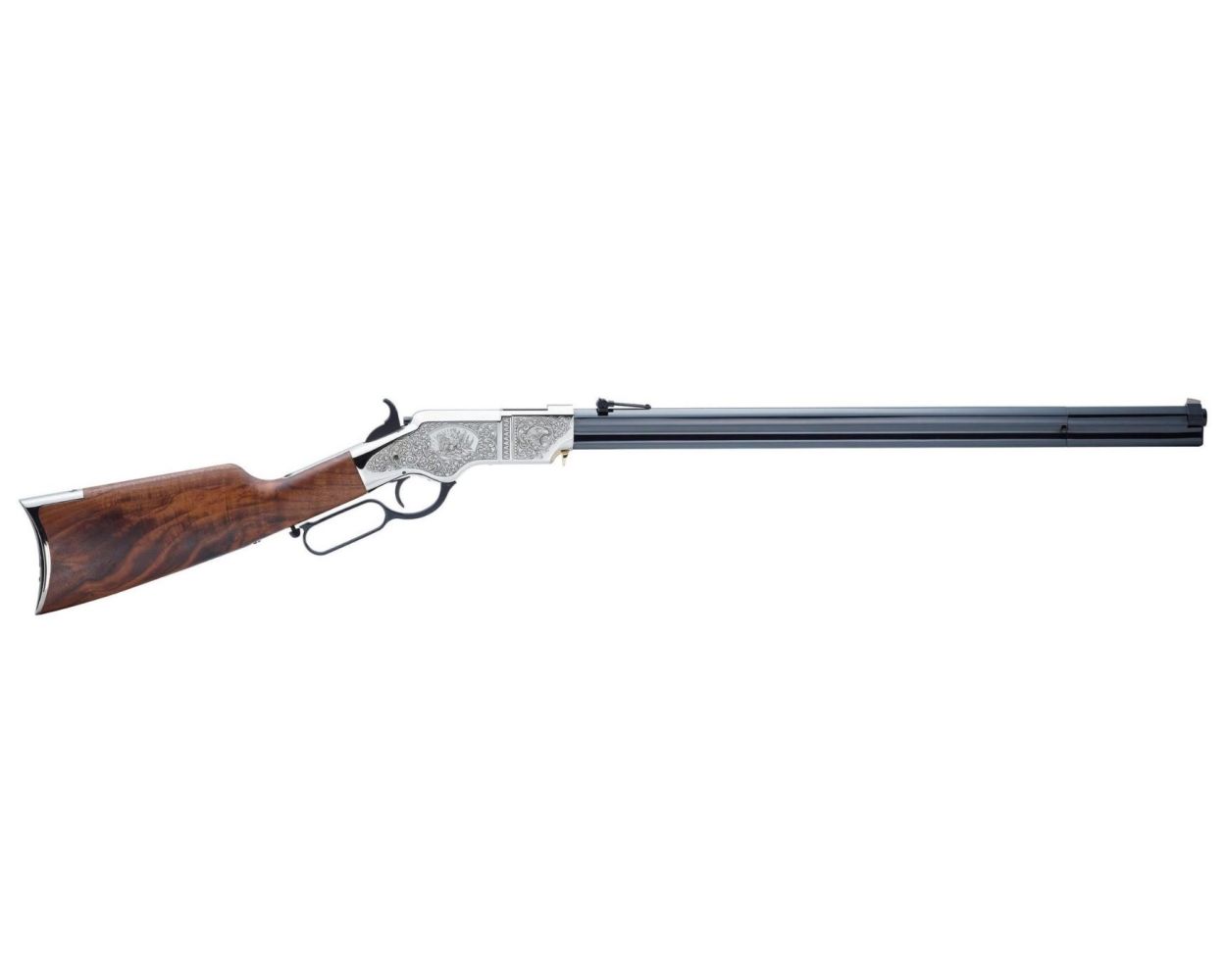 Deluxe Herny Repeating Arms Silver Engraved 1860 Henry Rifle