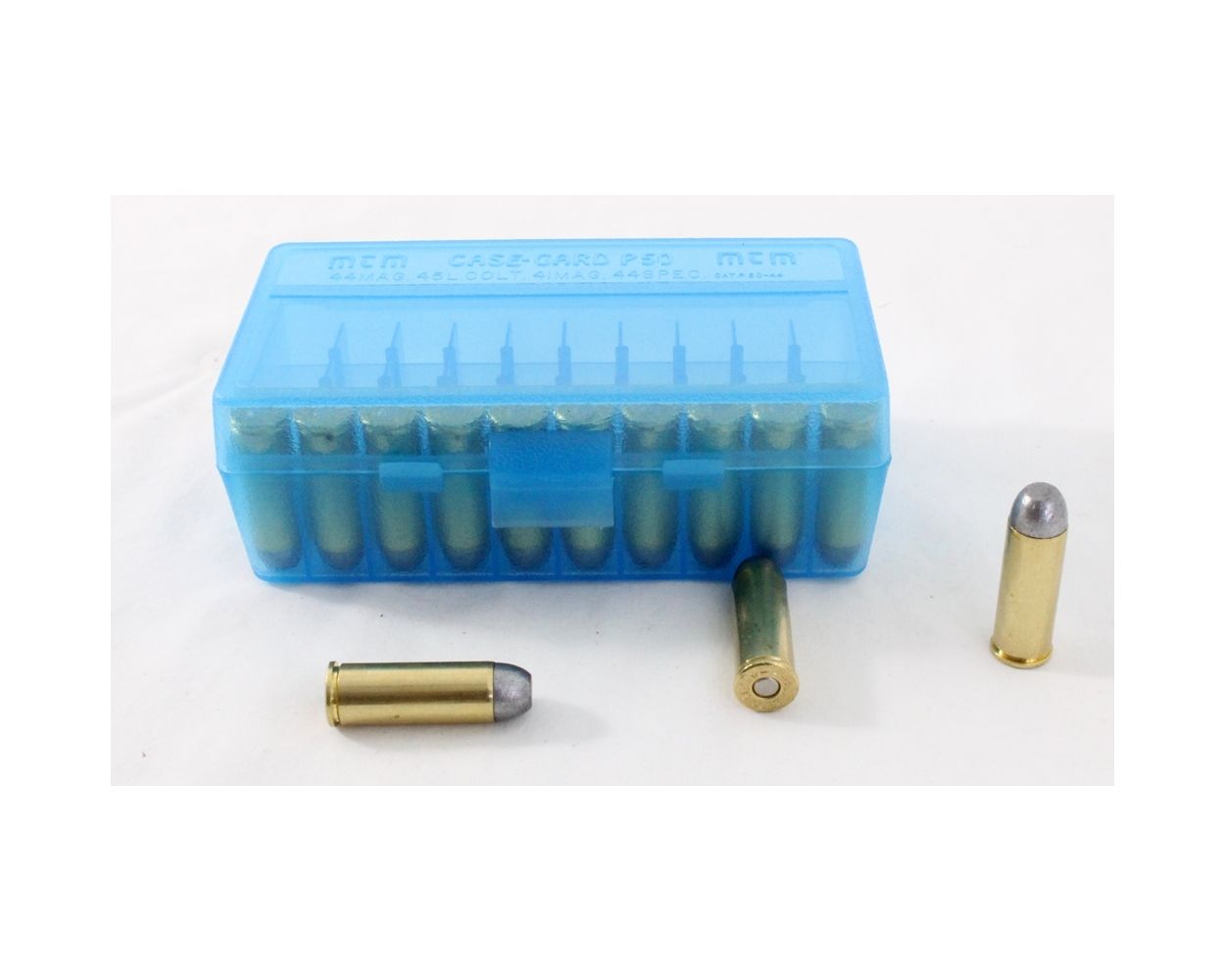 MTM Flip-Top Ammo Box 41 Remington Mag, 44 Remington Mag, 45 Colt