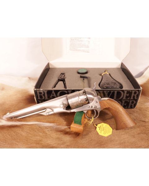 New with Box with Accessories, Colt 2nd Generation Stainless Steel 1860 Army Percussion Revolver