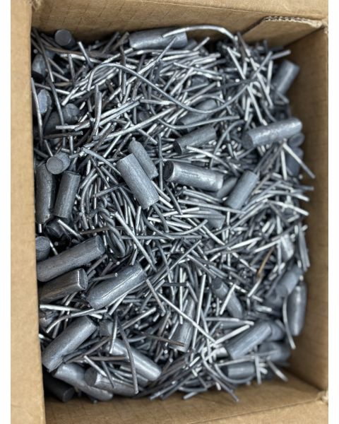 25lbs Pure Lead Pieces from our Bullet Swaging Process Sold by the 25 Lb Box